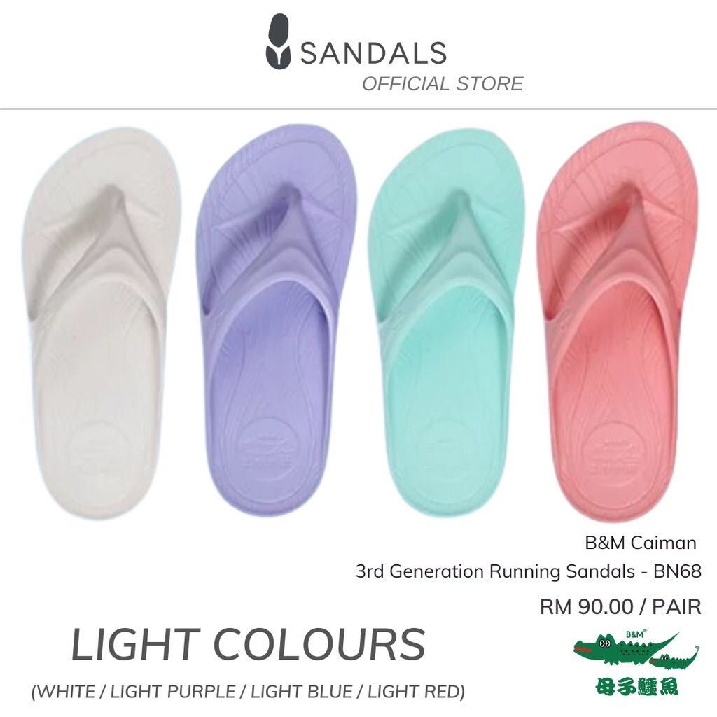 Running Y Sandals Light Colours Women s Fashion Footwear Flipflops and Slides on Carousell