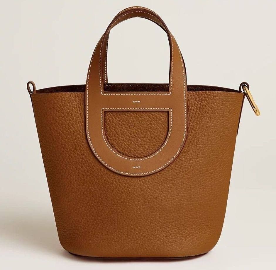 Bnib Hermes in the loop gold ghw 18 full set ori receipt stamp U, IDR  93.500.000, Barang Mewah, Tas & Dompet di Carousell