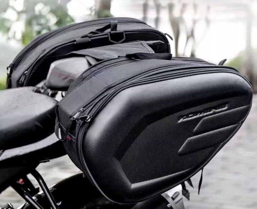 SA-213 Molded Saddle Bag KOMINE Riders Bags - Material: 600D polyester,  Color: BLACK, Size: Free(36L) | MonotaRO Vietnam