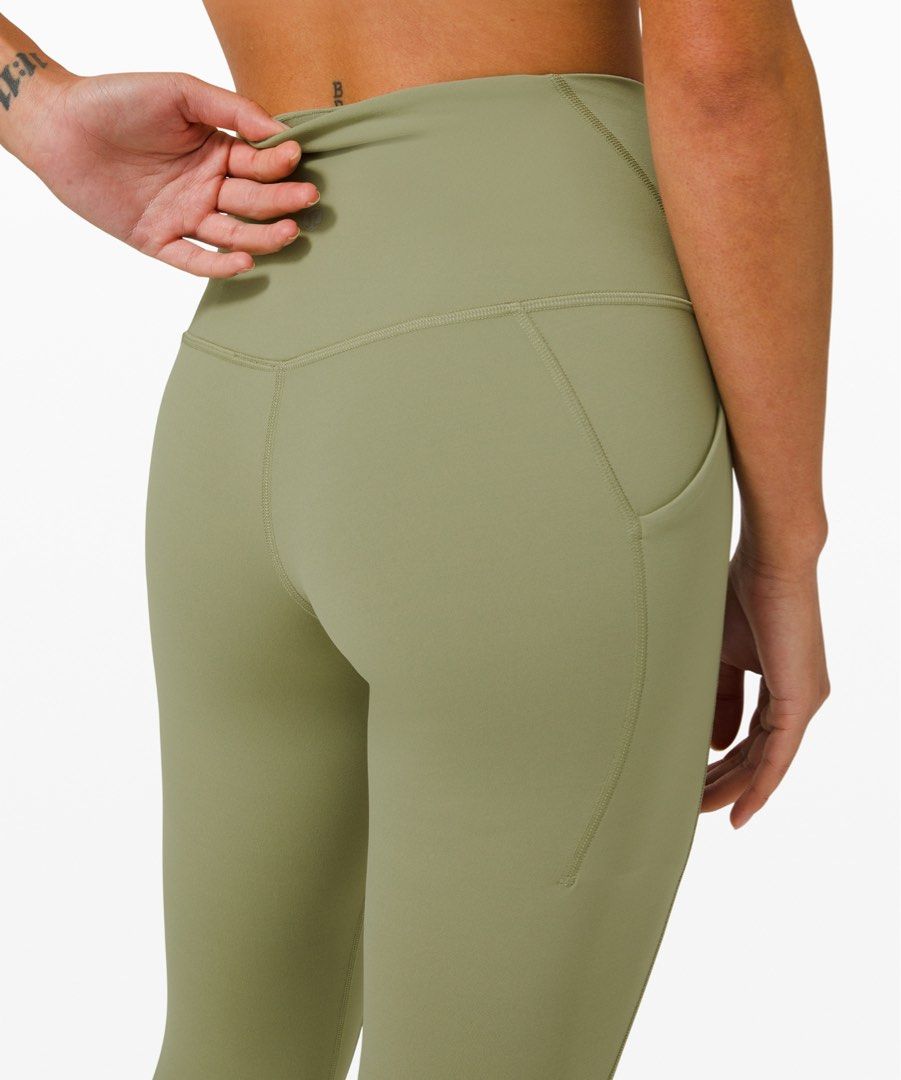 8] Lululemon align hr short 8 inch rosemary green, Women's Fashion,  Activewear on Carousell