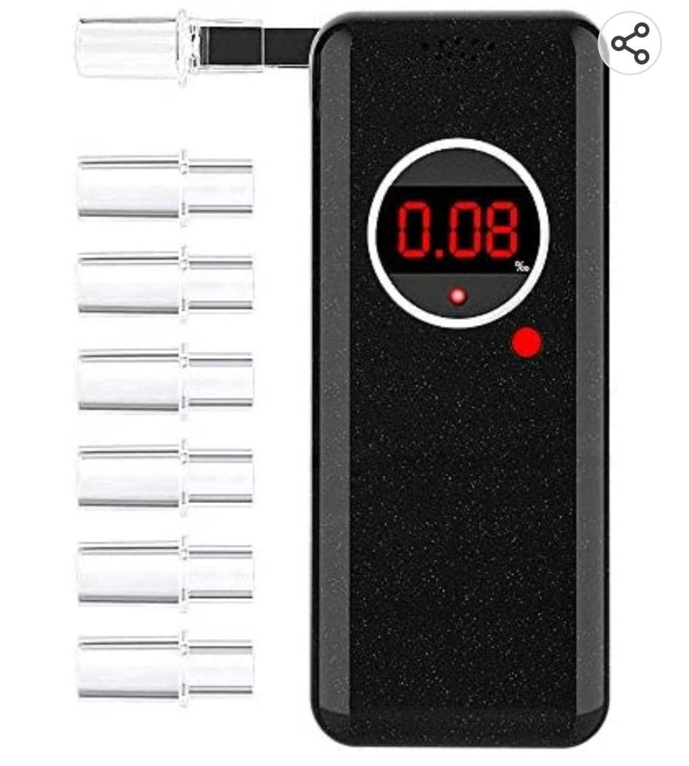 Storen rekruut Klimatologische bergen BOIROS Alcohol Tester, Professional Portable Breath Alcohol Meter, LCD  Display Promille Tester, Alcohol Tester, Accurate Alcohol Measuring  Devices, Police Accurate with 6 Mouthpieces, Black, Health & Nutrition,  Medical Supplies & Tools on