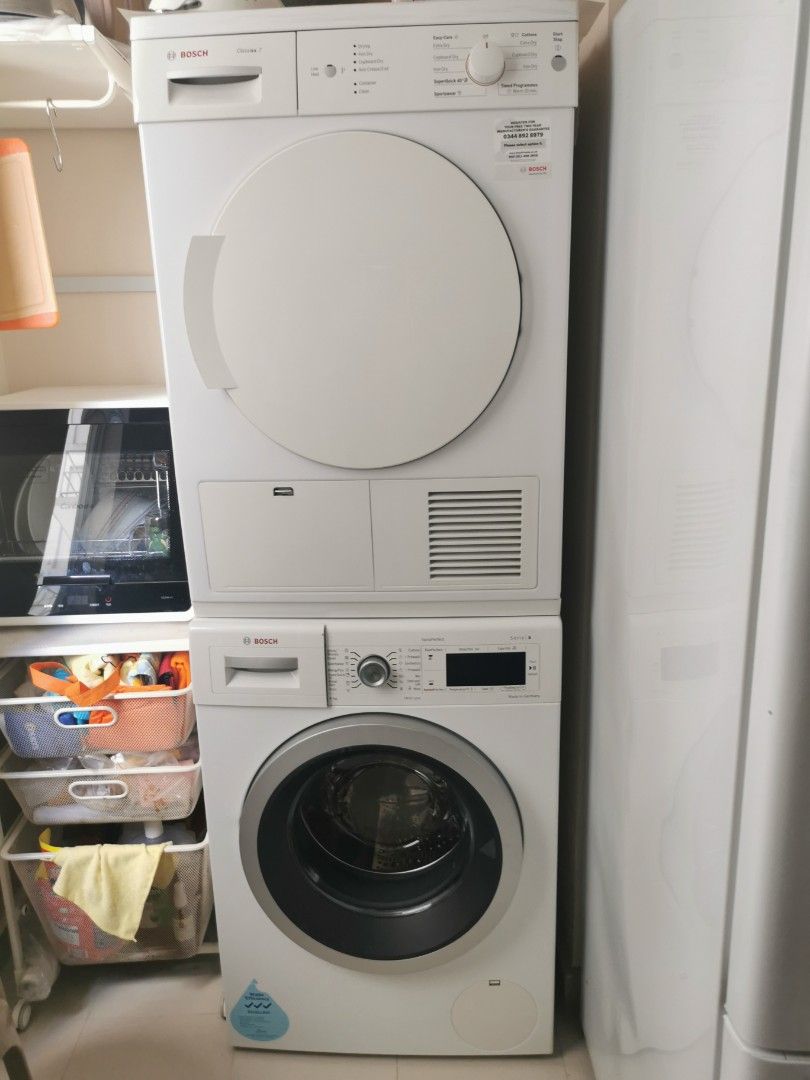 Bosch washing machine series 8, TV & Home Appliances, Washing Machines and Dryers on Carousell