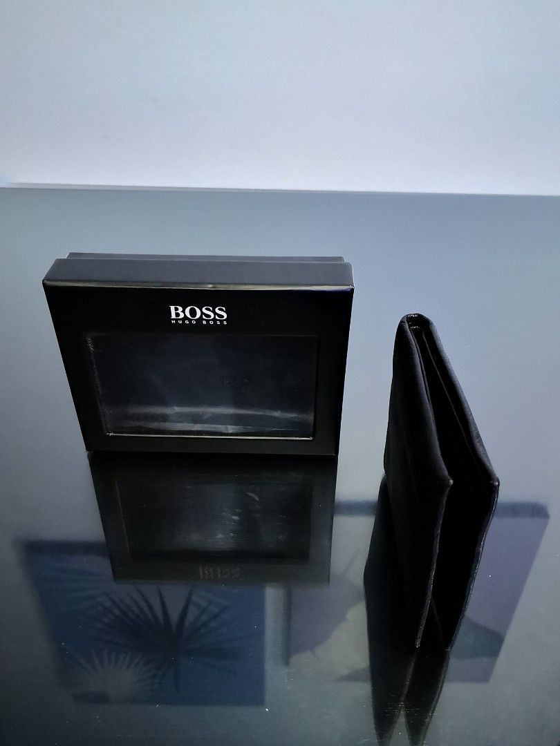 BOSS Bifold Leather Wallet 5,000php, Men's Fashion, Watches ...
