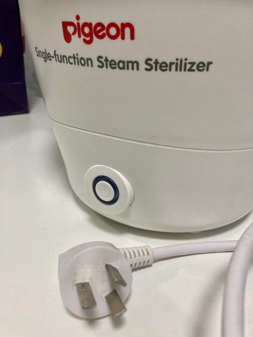 Bottle Sterilizer Pigeon Compact Singlefunction Steam Sterilizer