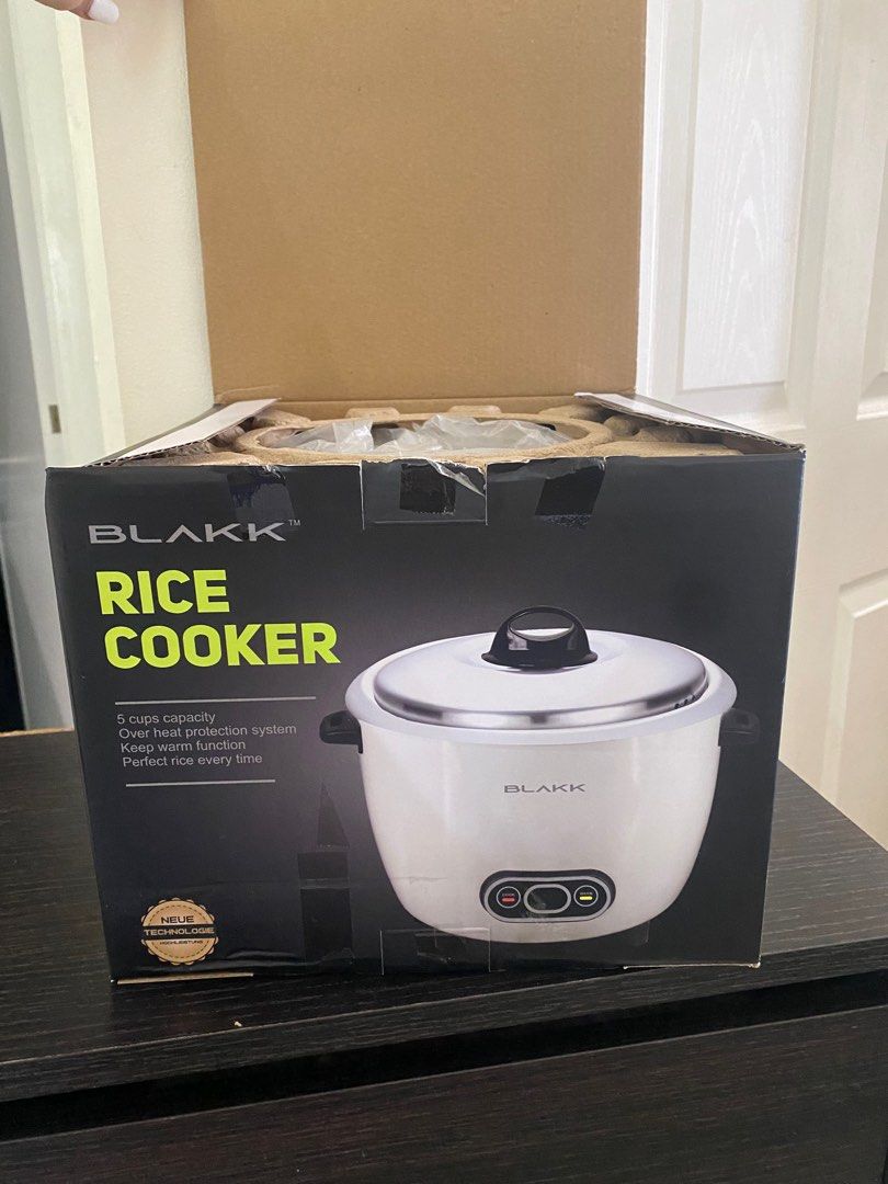 Brand new BLAKK Rice Cooker, TV & Home Appliances, Kitchen Appliances