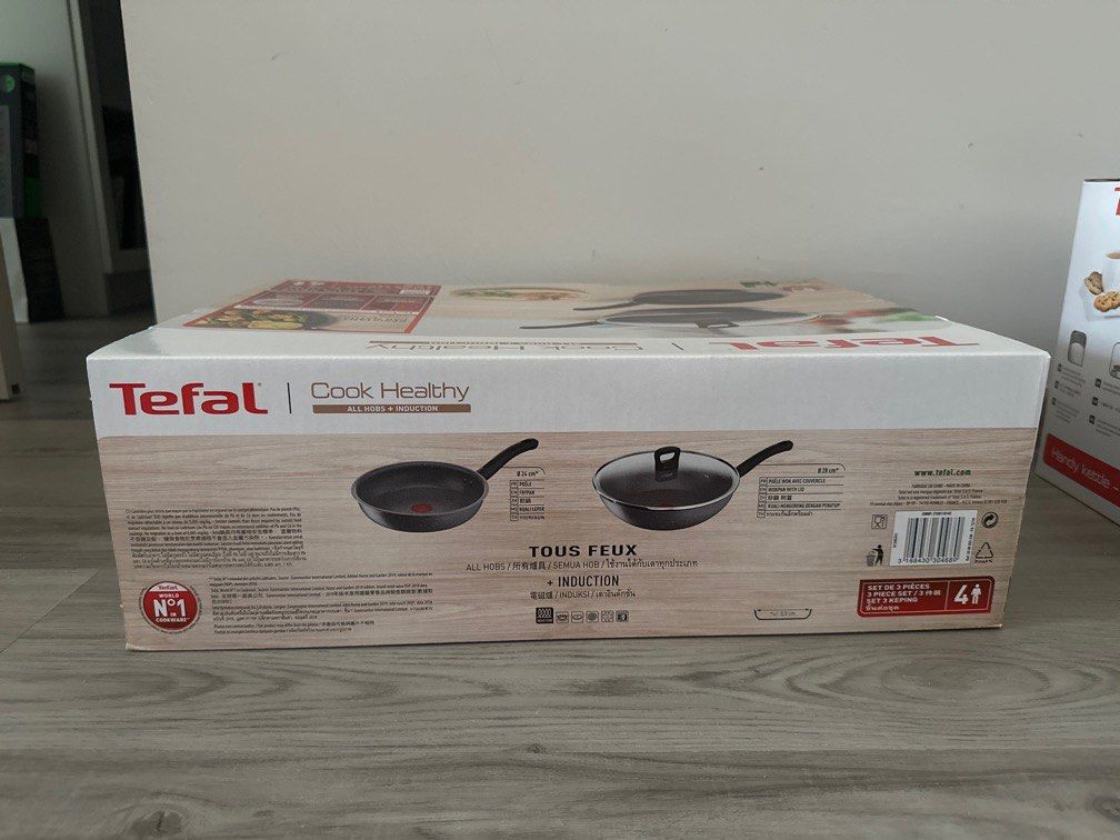 Brand NEW Tefal 3 in 1 cookware, Furniture & Home Living, Kitchenware
