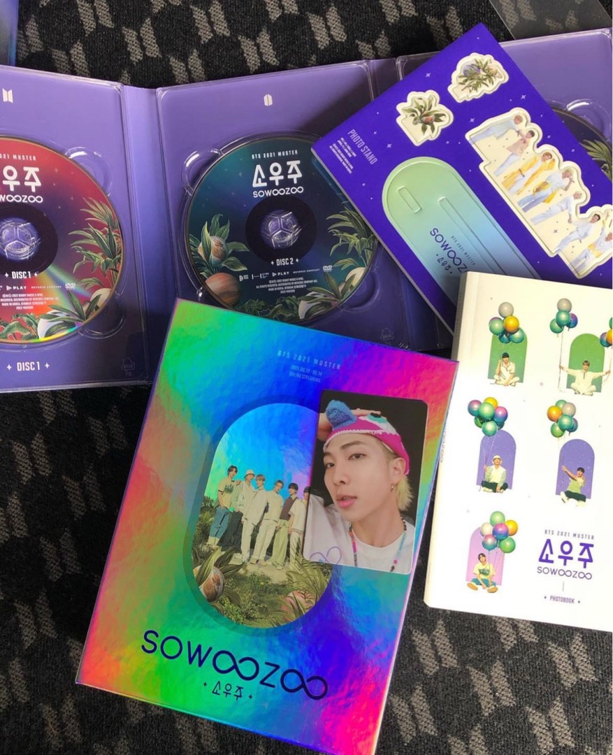 BTS Sowoozoo DVD with RM PC, Hobbies & Toys, Memorabilia & Collectibles ...