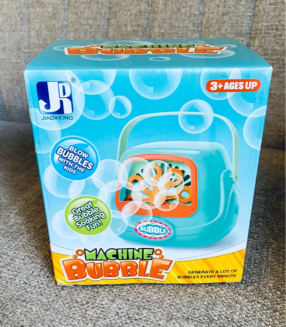 Bubble Machine, Hobbies & Toys, Toys & Games on Carousell