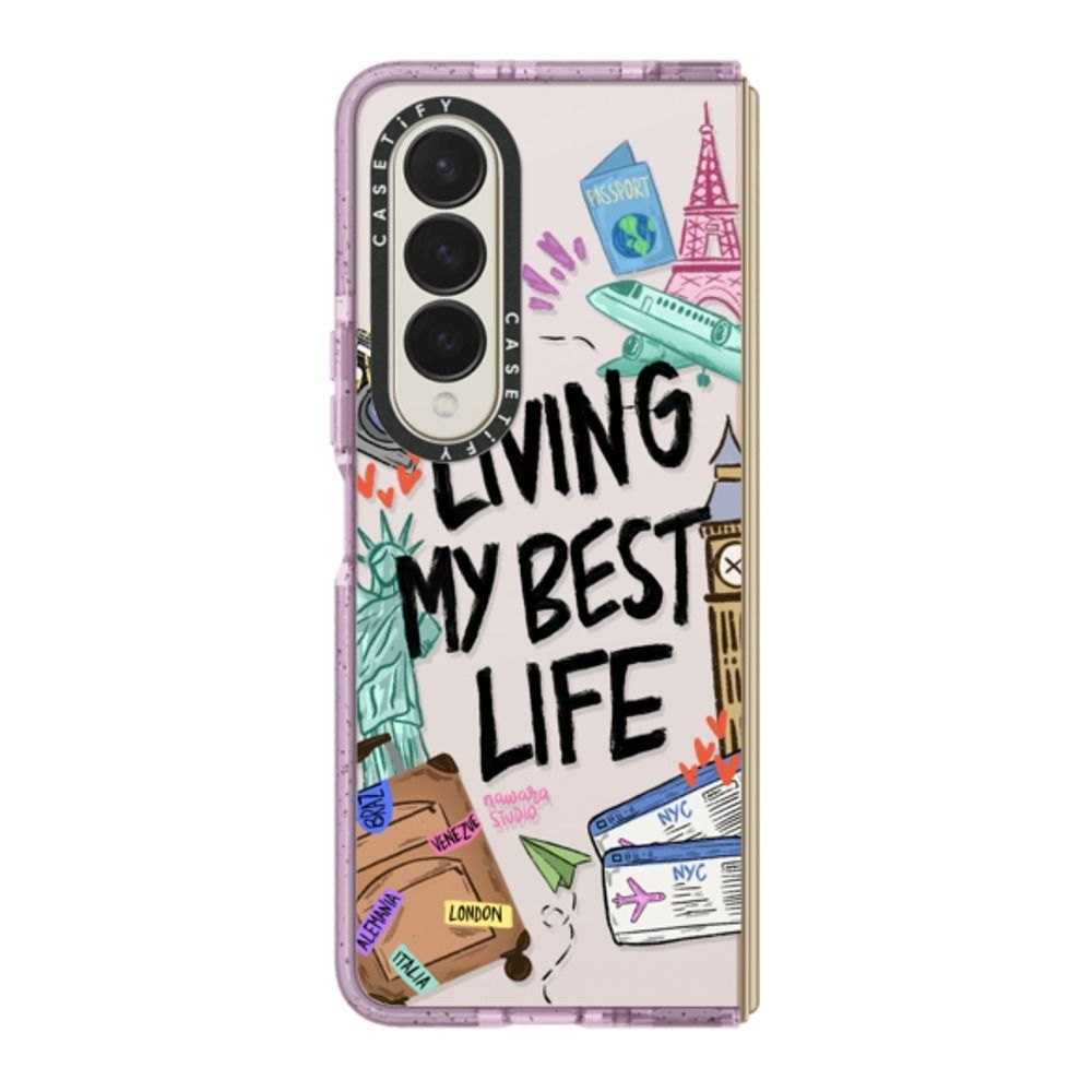 Casetify殼 Samsung 三星 Z Fold 4 張敬軒 或 任選一款, 手提電話, 電話及其他裝置配件, 手機套及手機殻