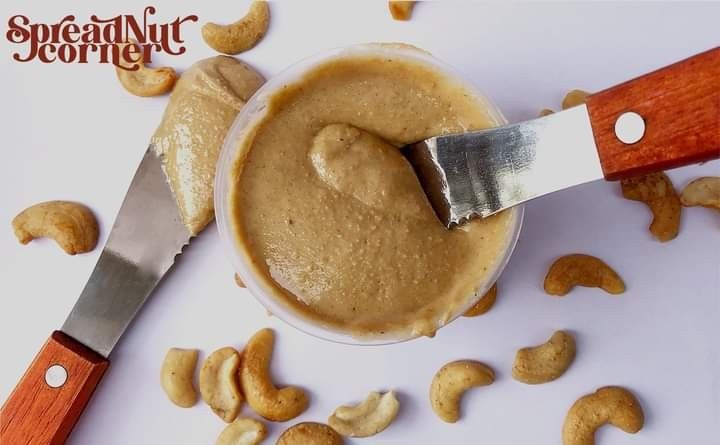 Cashew & Almond Peanut Butter (Category: Local Eats) located in Calamba. Submitted by queenpreneur.ph (Listing ID 1204447507, Image 3). Description: Hello everyone! Treat yourself one of our homemade nut butters. Our products are gluten-free, high in fiber and protein, vegan, contain no preservatives, and contain no added oil. Enjoy our opening discount! 𝐕𝐚𝐫𝐢𝐚𝐧𝐭𝐬: Classic Cashew nut butter (sweetened) 200g Classic Almond nut butter (sweet