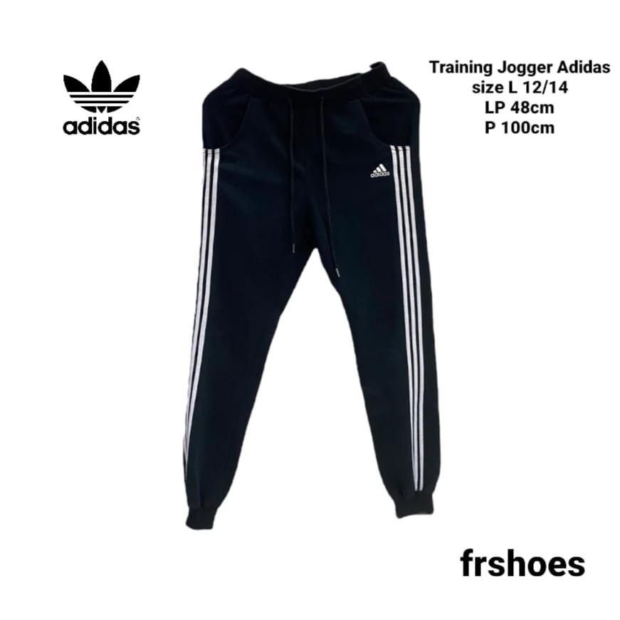 Celana Adidas A2B001 Training Jogger Black Size L 1214