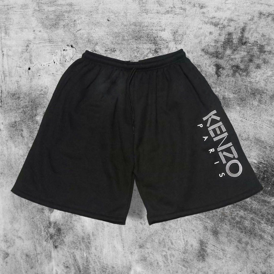 Celana Pendek Kenzo Logo Shortpants Hitam