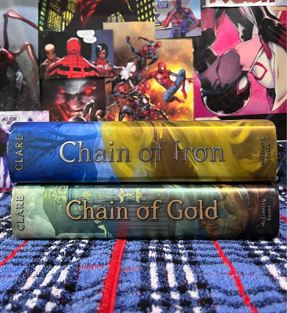 Chain of Iron & Chain of Gold by Cassandra Clare, Hobbies & Toys, Books