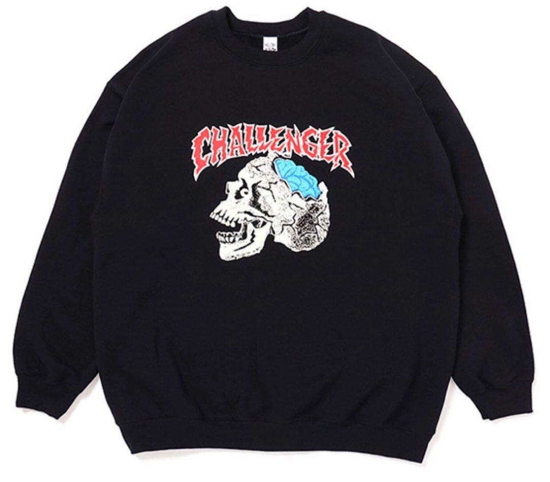 全新未着Challenger (長瀬智也着用同款圖案品牌)zombie skull sweat