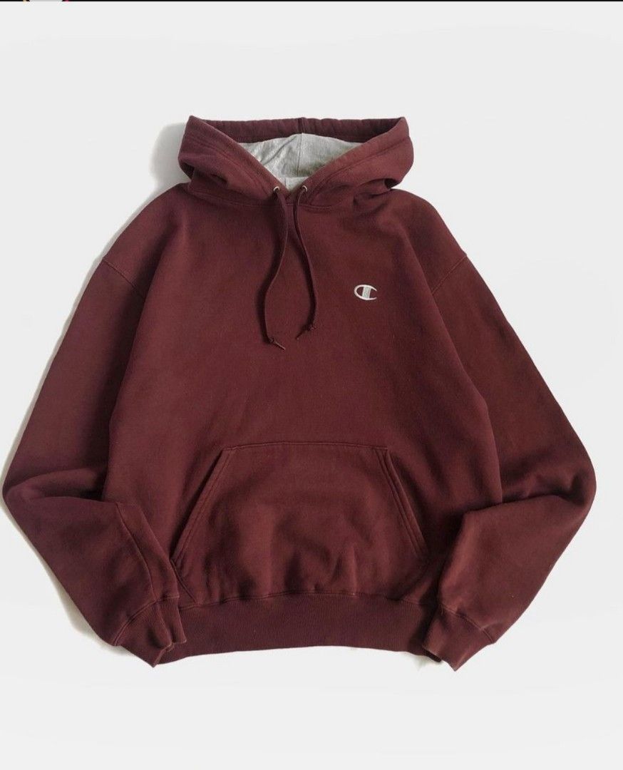 Champion maroon jacket hot sale