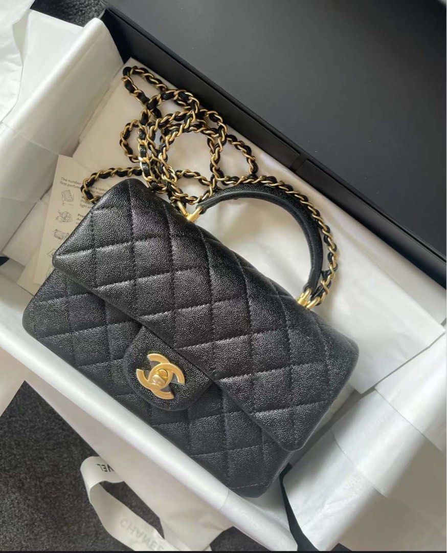 mini white chanel bag