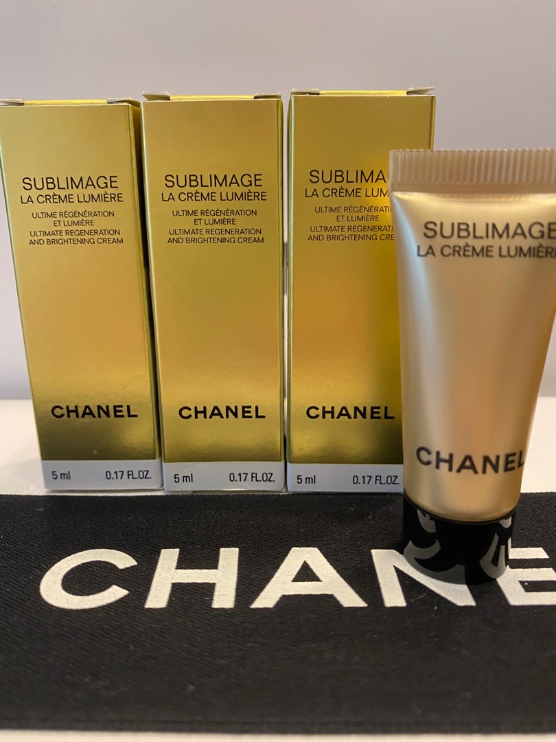 Chanel sublimage Brightening cream 5ml, Beauty & Personal Care