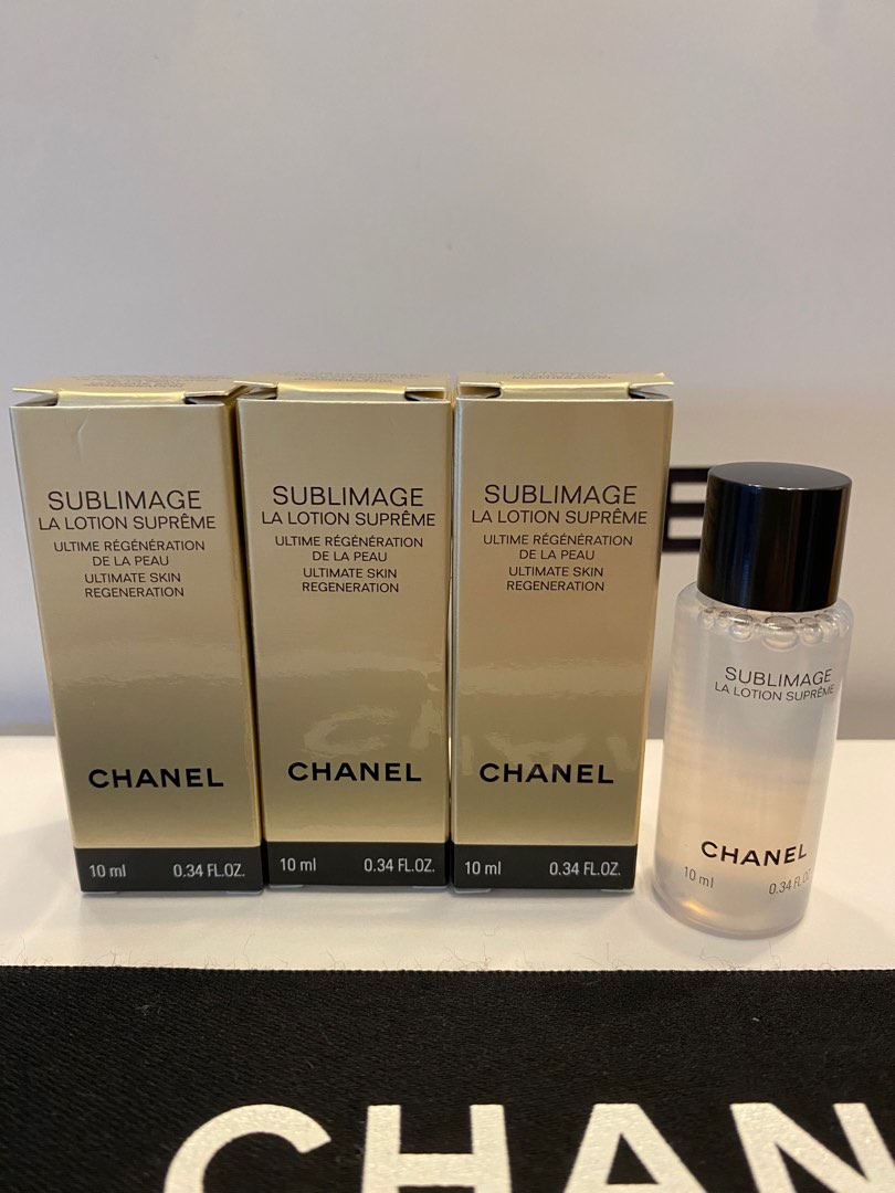 Chanel sublimage la lotion 10ml, Beauty & Personal Care, Face, Face Care on  Carousell