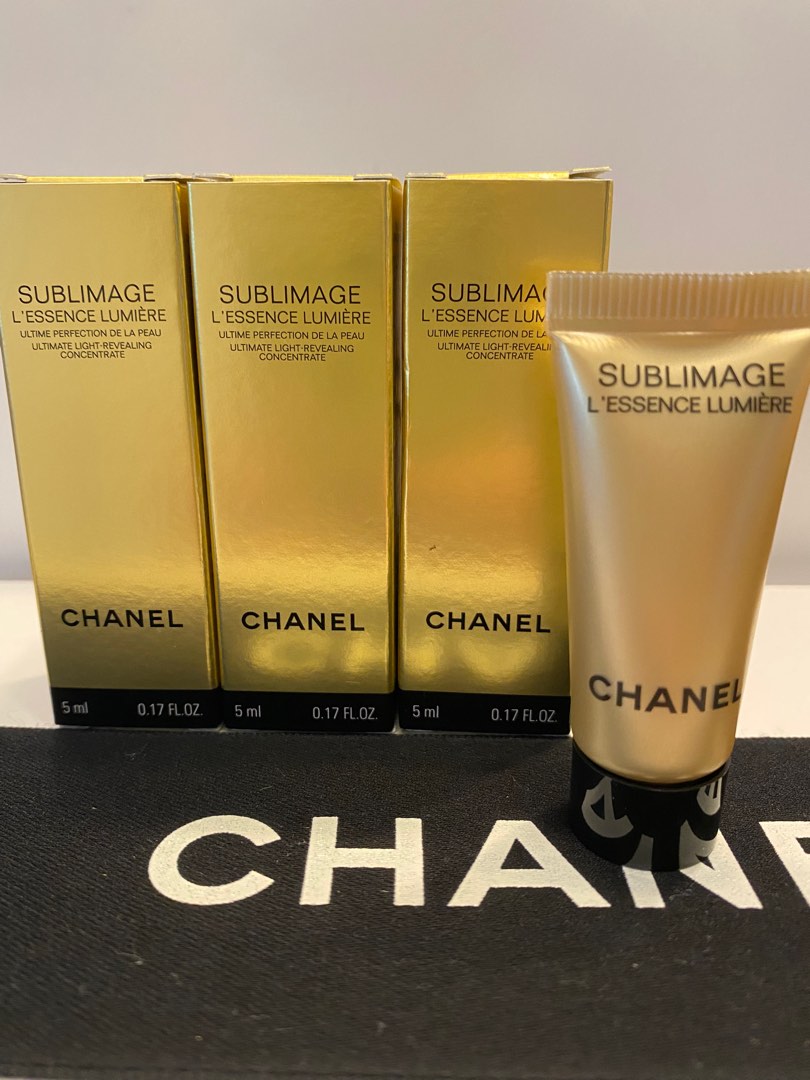 Chanel sublimage light revealing serum 5ml, Beauty & Personal Care