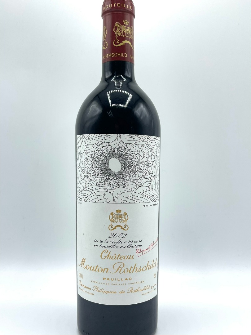 Chateau Mouton Rothschild 2002 武當酒莊一級莊, 嘢食& 嘢飲, 酒精