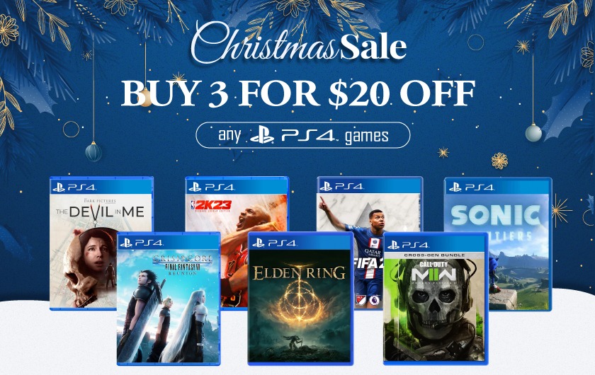 Ps4 shop christmas sale