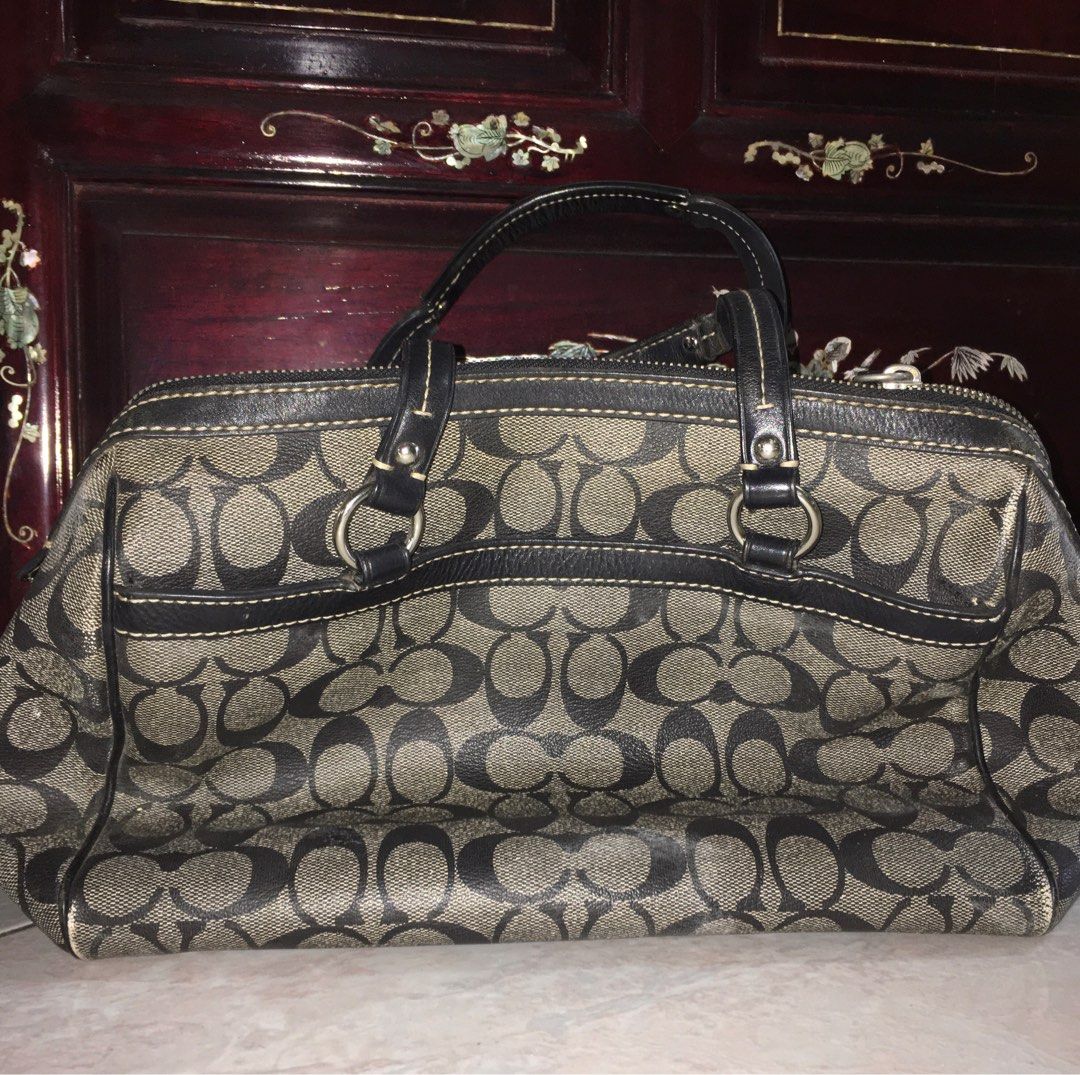 Coach | Bags | Authentic Coach Handbag Classic Signature C Design | Poshmark