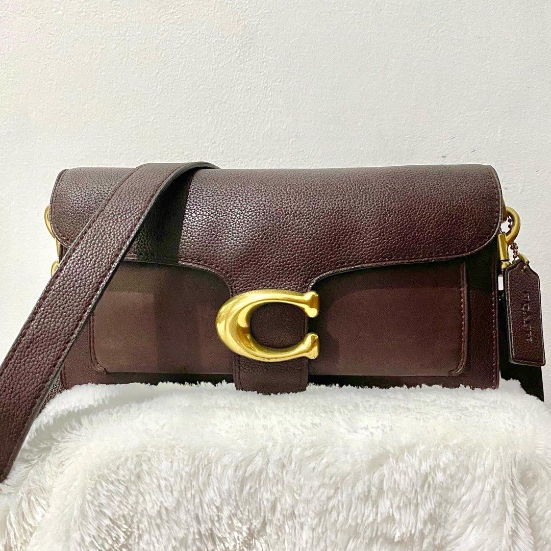 Coach Tabby Oxblood, Luxury, Bags & Wallets on Carousell