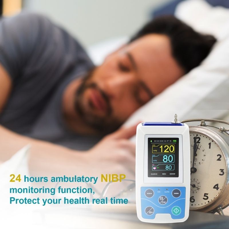 CONTEC PM50 NIBP Patient Monitor BP SPO2 PR dynamic blood pressure ala