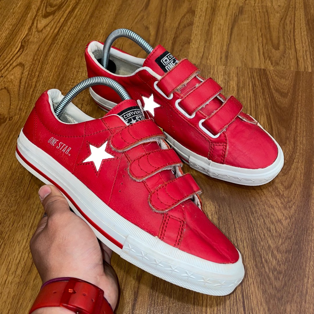 Converse one star velcro mens 2025