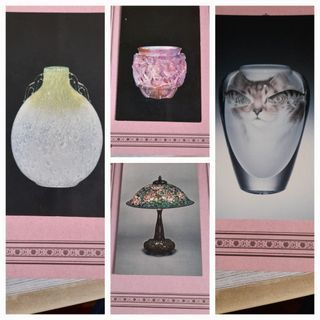 Corning & Rockwell museum of Glass Postcards