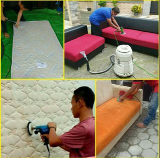 Cuci Springbed Roa Malaka DijaminBersih SepertiBaru & Murah / Panggilan Laundry Sofa Terbaik Di Jakarta Barat