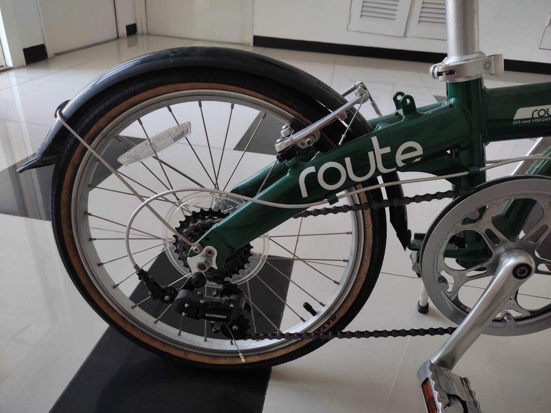 Dahon route discount upgrade