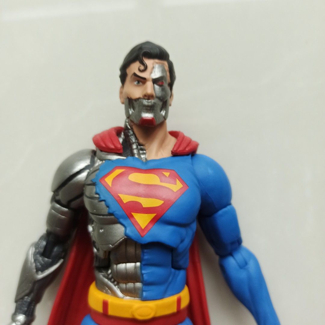 Dc essentials cyborg superman action figure hot sale
