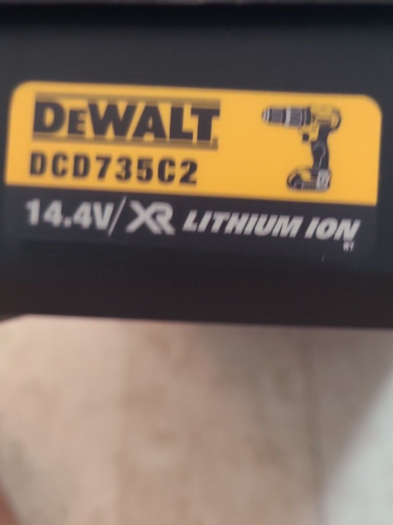 DeWALT Empty Drill Box DCD735C2, Furniture & Home Living, Home