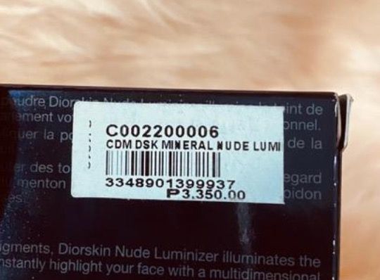 dior diorskin nude luminizer shimmering glow powder