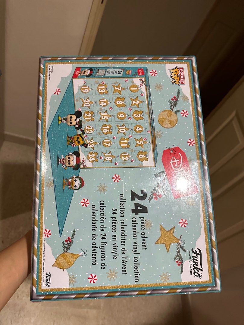 Disney funko pop advent calendar, Hobbies & Toys, Toys & Games on Carousell