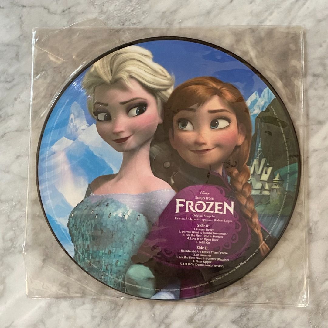 Disney's Frozen Vinyl Record, Hobbies & Toys, Music & Media, Vinyls on