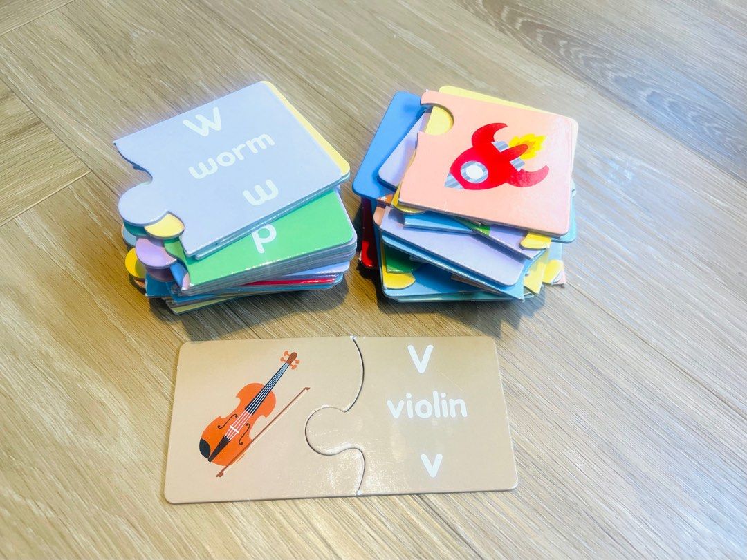 ELC alphabet puzzle, Hobbies & Toys, Toys & Games on Carousell