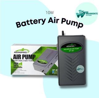 Emergency Battery Powered Air Pump With Free Silicone Air Hose and Air Stone Aerator Oxygen For Fish