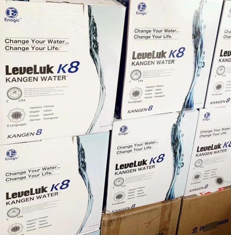 Enagic K8 LeveLuk Kangen Water 日本電解還原水機堿性水生成器