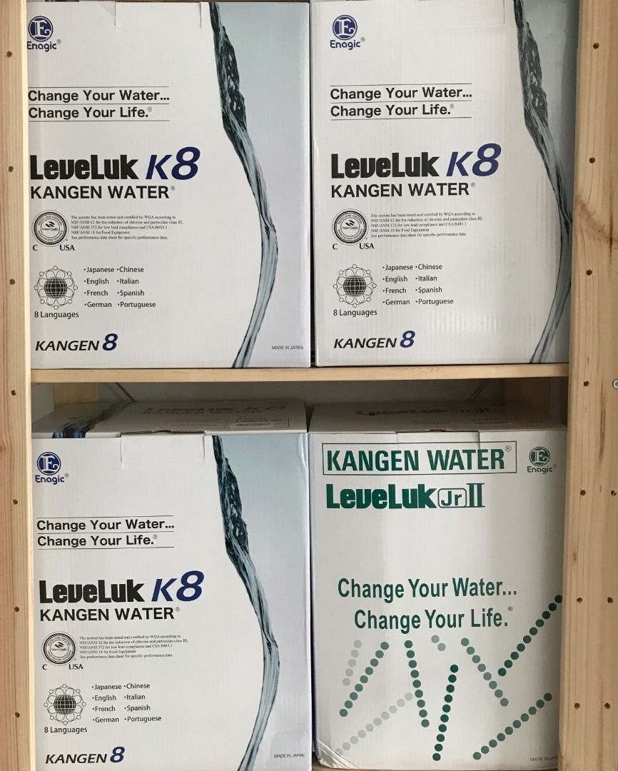 Enagic K8 LeveLuk Kangen Water 日本電解還原水機堿性水生成器