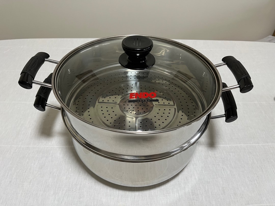 Endo Japan steamer 12 inch, Furniture & Home Living, Kitchenware