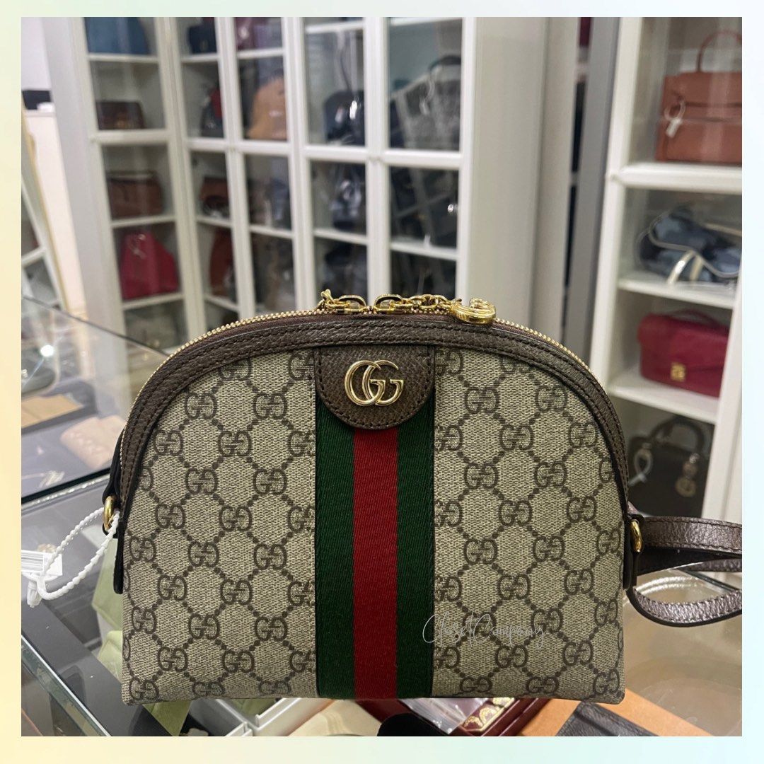 Gucci GG Supreme Clutch Bag, Luxury, Bags & Wallets on Carousell