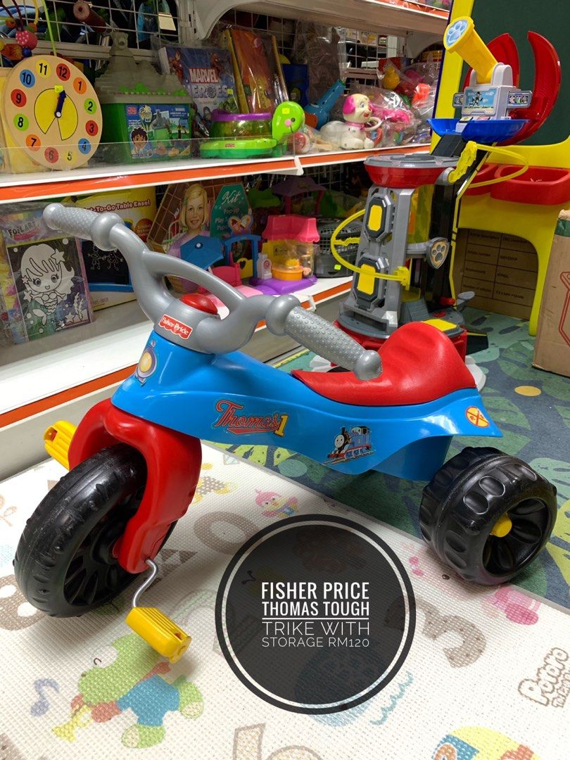 Fisher Price Thomas Tough Trike with Storage Hobbies Toys Toys