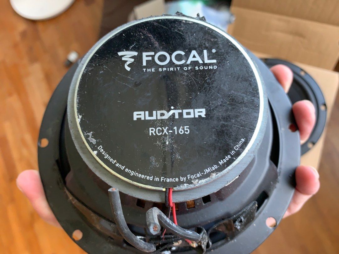 Focal Auditor RCX-165 coaxial speakers for car, Audio, Other Audio ...