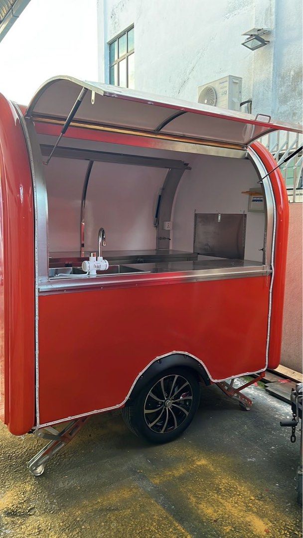Food trailer, food truck, food cart, food kiosk, caravan, Services