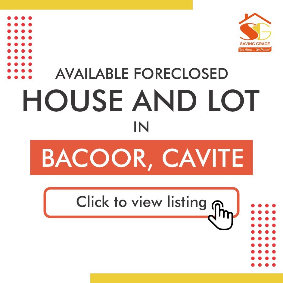 Foreclosed House & Lot for Sale in Bacoor, Cavite, Property, For Sale
