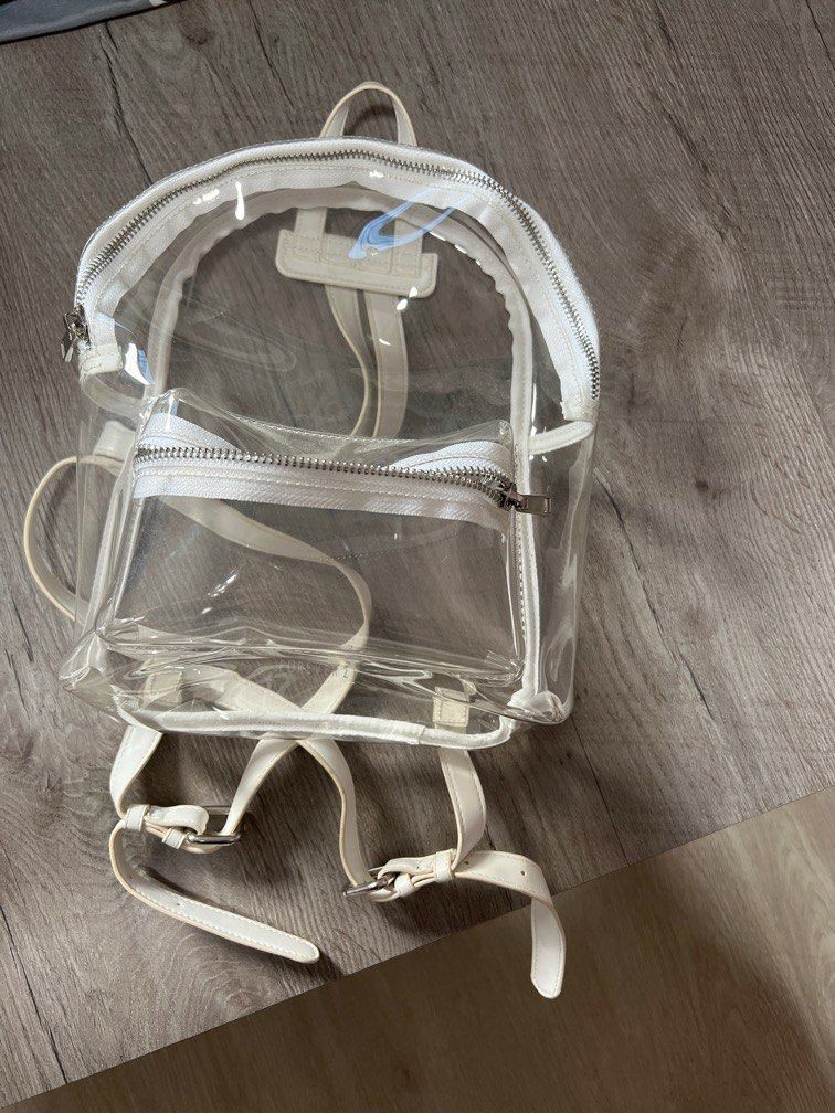 Mini clear backpack forever 21 discount