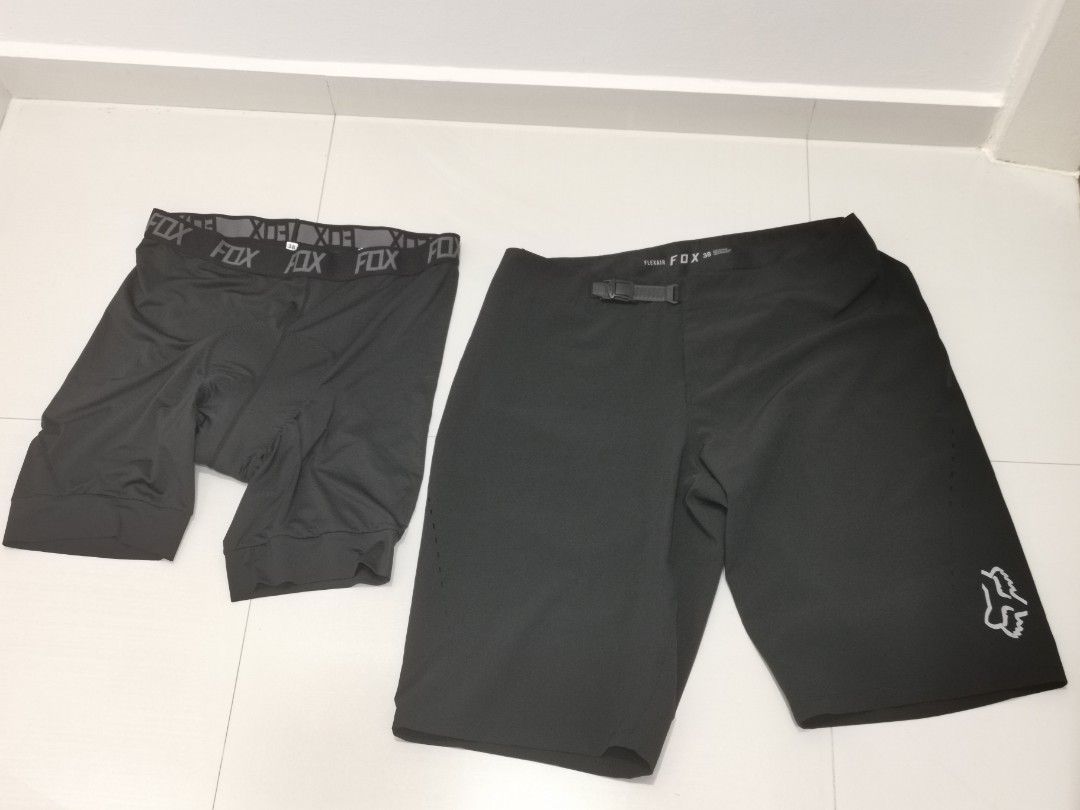 Fox Mtb cycling shorts w padded tights Sports Equipment Bicycles