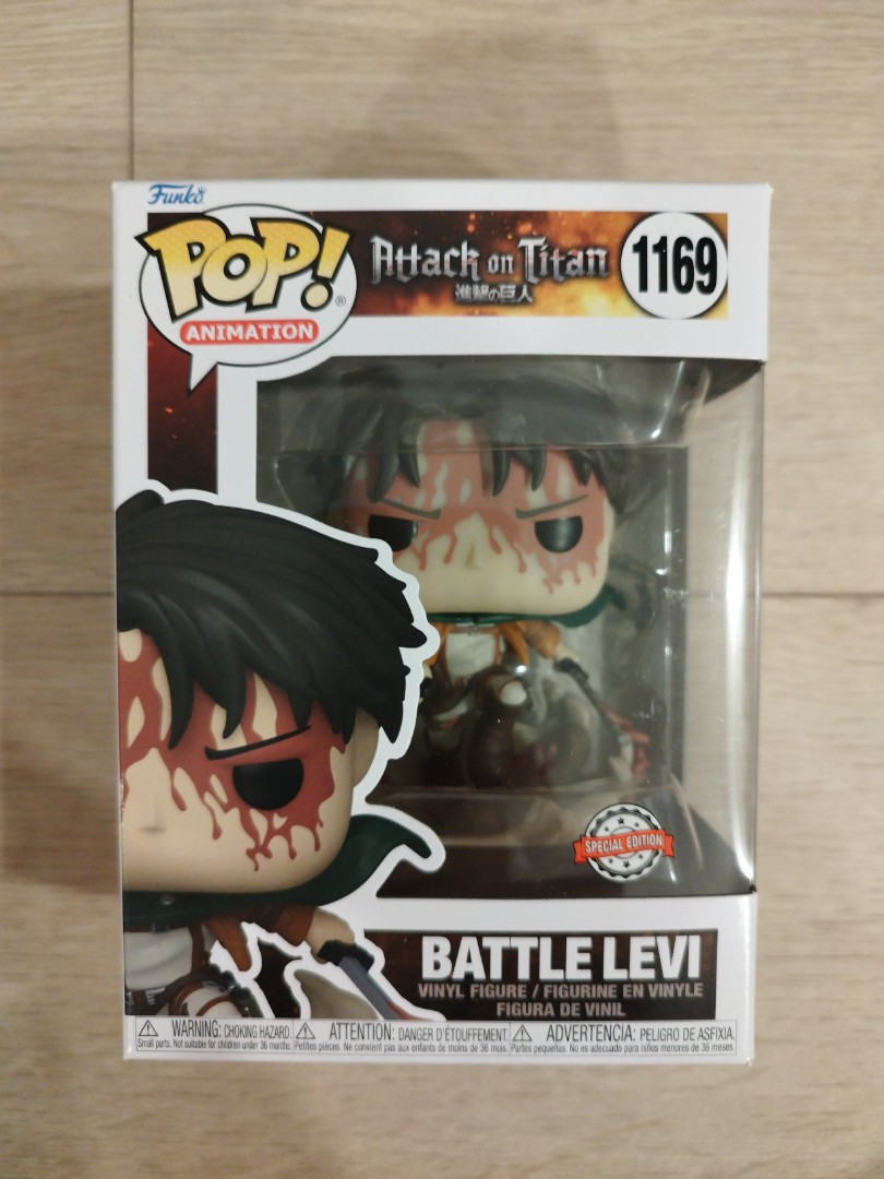 Attack On Titan Formal Levi Exclusive Funko Pop #1171 (Special Edition  Sticker)